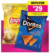 Lays 120g And Doritos 150g Assorted-For Both