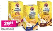 Bakers Good Morning Rusks Assorted-450g Each