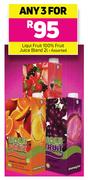Liqui Fruit 100% Fruit Juice Blend Assorted-Any 3 x 2Ltr