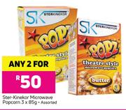 Ster-Kinekor Microwave Popcorn Assorted-Any 2 x 3x85g