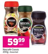 Nescafe Cllasic Assorted-200g Each
