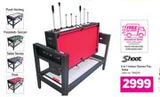 Shoot 4 In 1 Indoor Games Flip Table