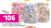 Little One Assorted Fleece Blankets-Each