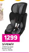 Safeway Trident Car Seat (Group 1/2/3)-Each