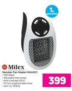 Milex Nanotec Fan Heater MNH001