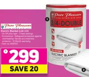 Pure Pleasure Electric Blanket LGB-333