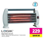 Logik 3 Bar Heater LGB-333