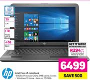 HP Intel Celeron i3 Notebook