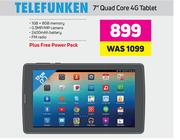 Telefunken 7" Quad Core 4G Tablet