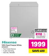 Hisense 120Ltr Chest Freezer White H120CF