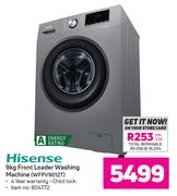 Hisense 9Kg Front Loader Washing Machine WEPV9012T