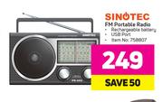 Siotec FM Portable Radio