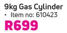Cadac 9Kg Gas Cylinder