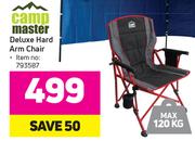 Campmaster Deluxe Hard Arm Chair