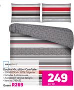Mainstays Queen Microfiber Comforter-200 x 200cm