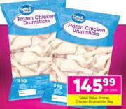 Great Value Frozen Chicken Drumsticks-5Kg Per Pack
