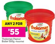 Thokoman Peanut Butter Assorted-For Any 2x500g
