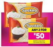Spekko Long Grain Parboiled Rice-For Any 2x2kg