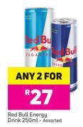 Red Bull Energy Drink Assorted-For Any 2x250ml
