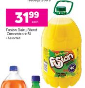 Fusion Dairy Blend Concentrate-5L Each