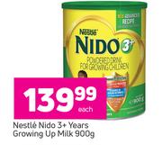 Nestle Nido 3+ Years Growing Up Milk-900g Each