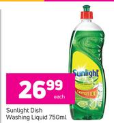 Sunlight Dish Washing Liquid-750ml Each