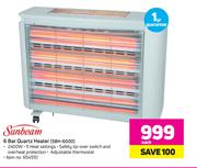 Sunbeam 6 Bar Quartz Heater SBH-6000