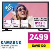 Samsung 32" HD TV 32N5003