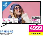 Samsung 49" LED TV 49N5000