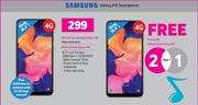2 x Samsung Galaxy A10 Smartphone 4G-On uChoose Flexi 125 & On Promo 65