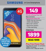 Samsung J4 Core Smartphone 4G-On uChoose Flexi 125