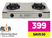 Alva 2 Burner Gas Stove