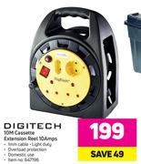 Digitech 10M Cassette Extension Reel 10 Amps