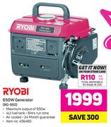 Ryobi 650W Generator RG-950