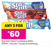 Sta-Soft Fabric Conditioner Rifill Assorted-For Any 3x500ml