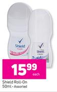 Shield Roll On Assorted-50ml Each 