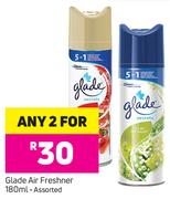 Glade Air Freshner Assorted-Any 2x180ml