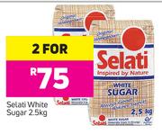 Selati White Sugar-For 2x2.5Kg