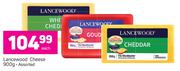 Lancewood Cheese Assorted-900g Each