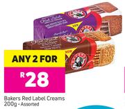 Bakers Red Label Creams Assorted-Any 2 x 200g