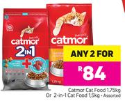 Catmor Cat Food 1.75Kg Or 2 In 1 Cat Food 1.5Kg Assorted-For Any 2