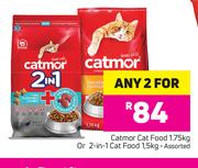 Catmor Cat Food-1.75Kg Or 2 In 1 Cat Food Assorted-1.5Kg-For 2