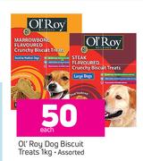 Ol'Roy Dog Biscuit Treats Assorted-1Kg Each