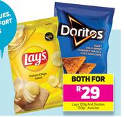 Lays-120g & Doritos Assorted 150g-For Both
