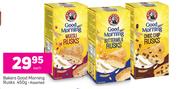 Bakers Good Morning Rusks Assorted-450g Each