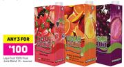 Liqui Fruit 100% Fruit Juice Blend Assorted-3 x 2Ltr 