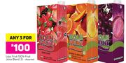 Liqui Fruit 100% Fruit Juice Blend Assorted-3 x 2Ltr