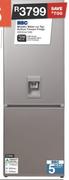 KIC Metallic Water On Top Bottom Freezer Fridge KBF634/1ME