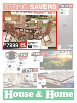 House & Home : Spring Savers (27 Sep - 08 Oct 2017), page 1