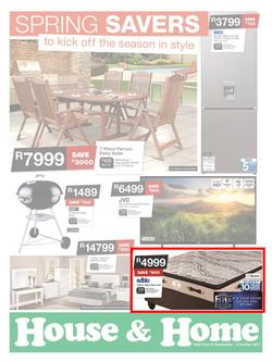 House & Home : Spring Savers (27 Sep - 08 Oct 2017), page 1